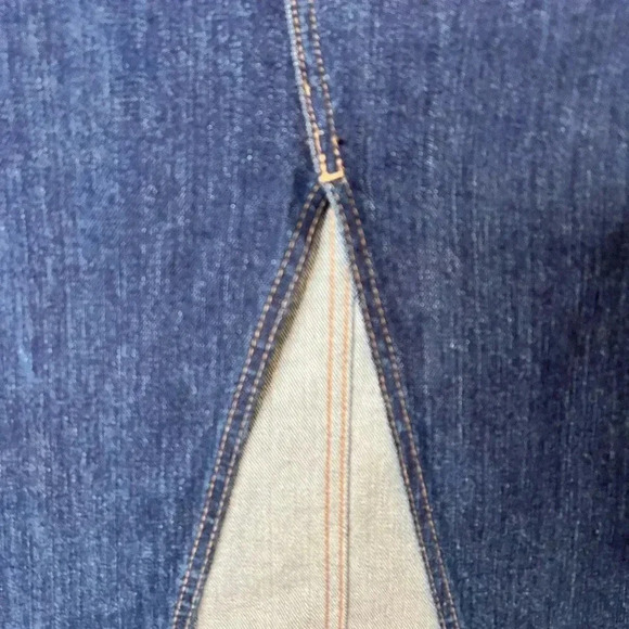 J. Crew Indigo Blue Denim Skirt - Picture 7 of 9